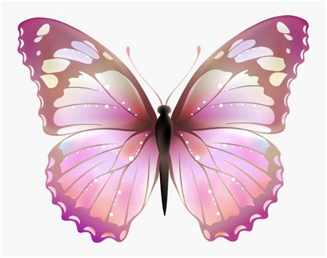 Clip Art Lavender Butterfly, HD Png Download , Transparent Png Image - PNGitem