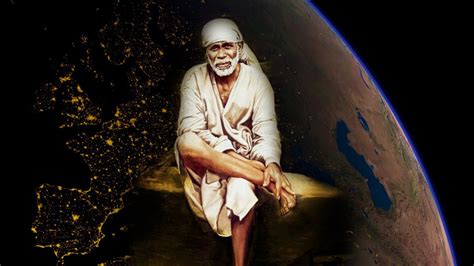 Sai Baba In Space Sky Background HD Sai Baba Wallpapers | HD Wallpapers ...