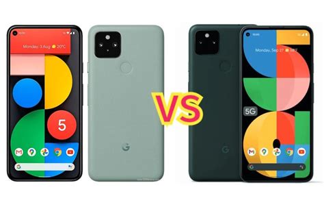 Google Pixel 5 vs Google Pixel 5a: Specs Comparison - Tech Arena24