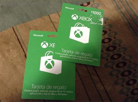 Tarjeta De Regalo Xbox 1000 - $ 899.00 en Mercado Libre