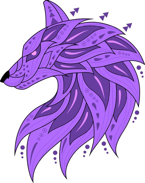 Purple wolf PNG Logo . Click The Photo For PNG Format and Photo Download Page #LinkPicture #logo ...