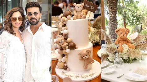 Upasana poses with Ram Charan at her dreamy baby shower. Watch ...