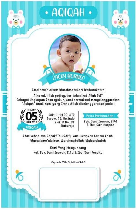 946 Download Background Kartu Ucapan Aqiqah Pics - MyWeb