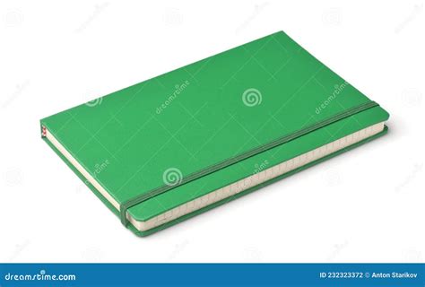 Green Blank Hardcover Notebook Stock Photo - Image of cover, education ...