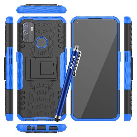 For Oppo A53 Case Heavy Duty Armor Hard Tough Dual Layer Hybrid Shockproof Cover | eBay