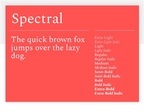 The Best 50 Google Fonts for your website - Justinmind