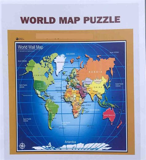 World Map Puzzle - Allurecv