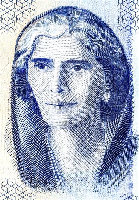 Fatima Jinnah (1893 -1967). Portrait from Pakistan 75 Rupee (2023 ...