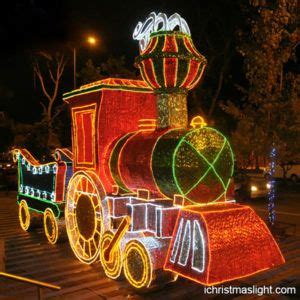 Christmas train set with lights for sale | iChristmasLight | Christmas ...