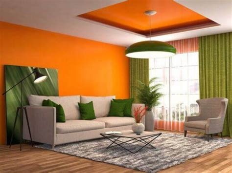 Mixing Green and Orange to Decorate your Home - Decor Tips