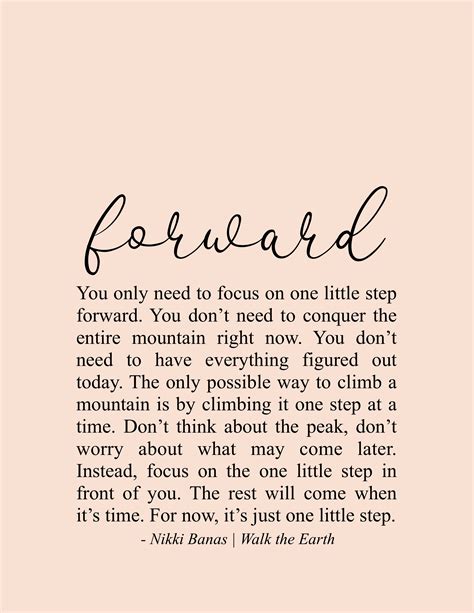 Going Forward Quotes - ShortQuotes.cc