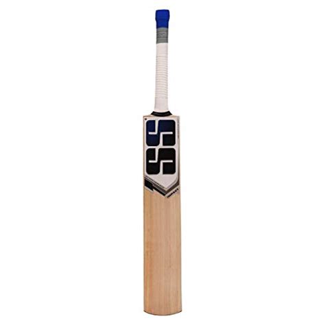 SS Kashmir Willow Leather Ball Cricket Bat, Exclusive Cricket Bat for Adult Full Size with Full ...