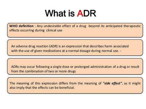 Introduction to Adverse Drug Reactions