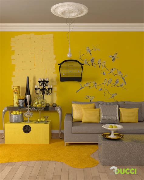 Yellow Room Interior Inspiration: 55+ Rooms For Your Viewing Pleasure