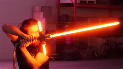 IRL Kylo Ren Lightsaber Can Reach 3000° Fahrenheit - Nerdist