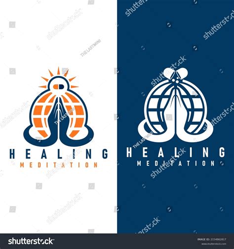 Healing Logo Design Icon Vector Stock Vector (Royalty Free) 2154862817 | Shutterstock