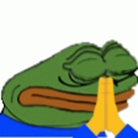 Pepe Pray Pepe Sneeze Sticker – Pepe Pray Pepe Sneeze Pepe – discover and share GIFs