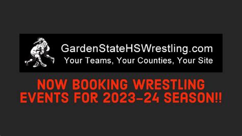 GSHSW Wrestling Service Offerings for 2023-24 – Garden State HS Wrestling