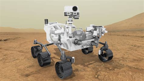 MARS 2020 Mars Rover model | Mars rover, Space probe, 3d model