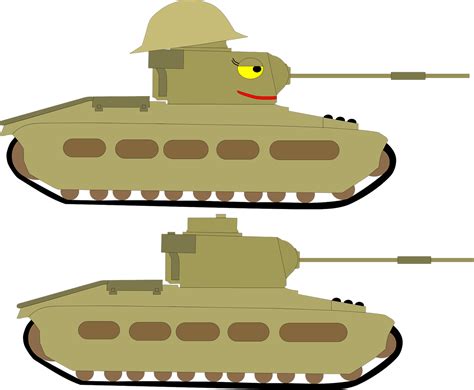 Download Tank, Cartoon, Army. Royalty-Free Vector Graphic - Pixabay