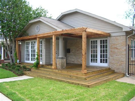 Lote Wood: Multi level pergola plans