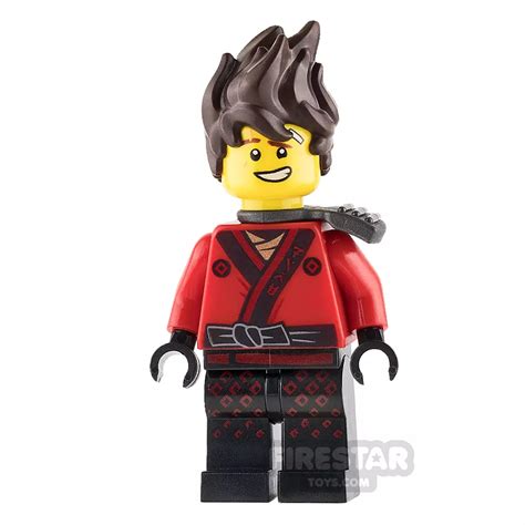 LEGO Ninjago Minifigure Kai Hair and Scabbard