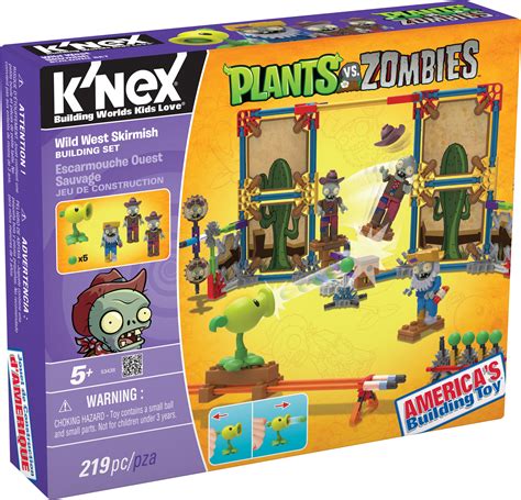 K’NEX® Brands Releases First Line of Plants vs. Zombies™ Building Sets