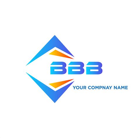 BBB abstract technology logo design on white background. BBB creative ...