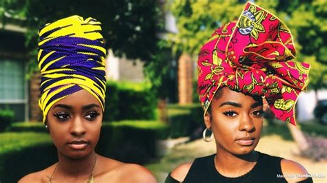 Step By Step on How To Tie African-Style Turban - MOMO AFRICA | Headwrap tutorial, Turban style ...