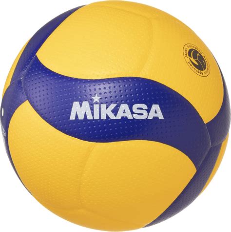 Mikasa V200W-ÖVV Volleyball Blue / Yellow 5, Indoor Volleyballs ...