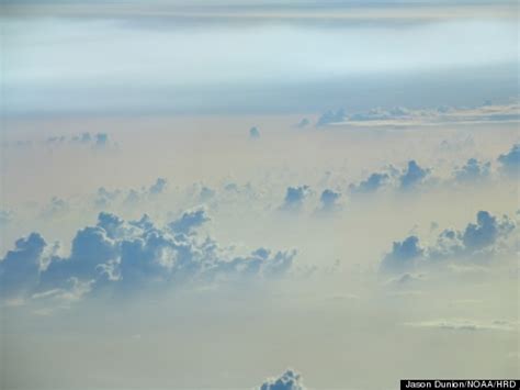 Sahara Dust Cloud Crossing The Atlantic, Approaching South America ...