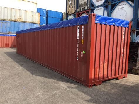 What is an open top container? | 20FT & 40FT | Alconet Containers