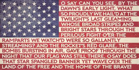 American National Anthem: Full Lyrics, History and Other Patriotic Songs | KnowInsiders