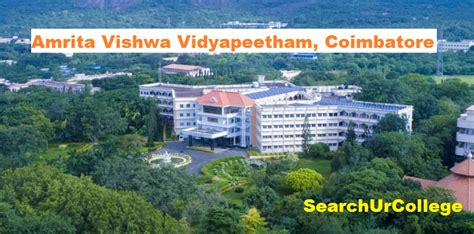 Amrita Vishwa Vidyapeetham Coimbatore Courses Admission Eligibility fee