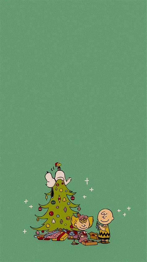 Snoopy Charlie Brown Christmas Aesthetic Wallpaper Background | Snoopy ...