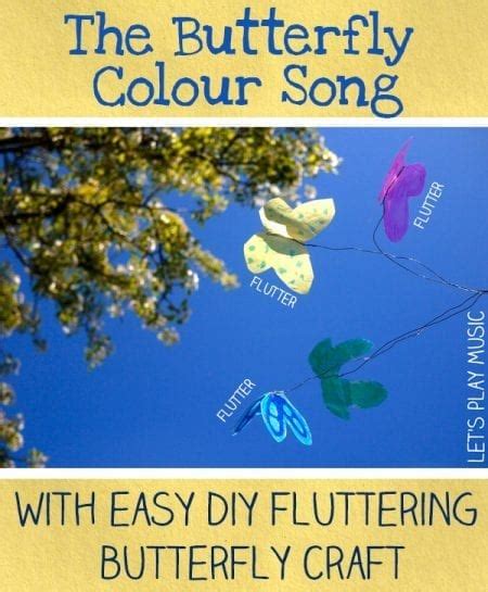 The Butterfly Song: a Song to Teach Colours - Let's Play Music