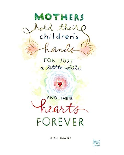 mothers irish proverb 5x7 print. $10.00, via Etsy. | Products I Love ...