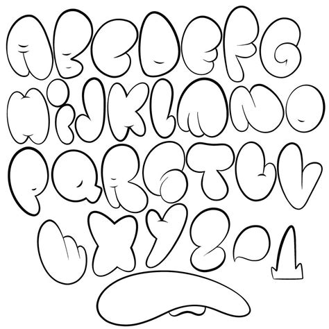 Bubble Alphabet for Procreate – sim0ndee in 2021 | Bubble alphabet, Graffiti alphabet fonts ...