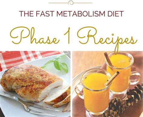 The fast metabolism diet phase 1 recipes | Metabolic diet recipes, Fast metabolism diet recipes ...