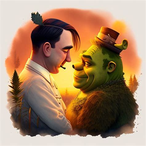 Shrek As Adolf Hitler