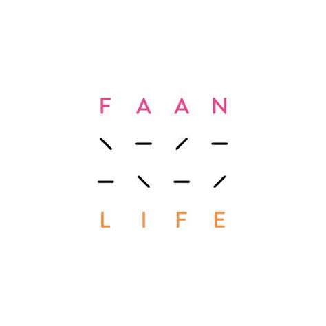 Faan Life on Behance | Graphic design typography, Identity logo, Typography design