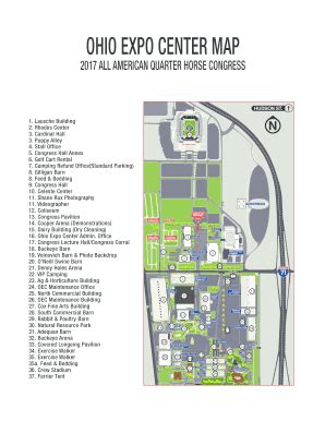 Ohio Expo Center Map - Fill and Sign Printable Template Online