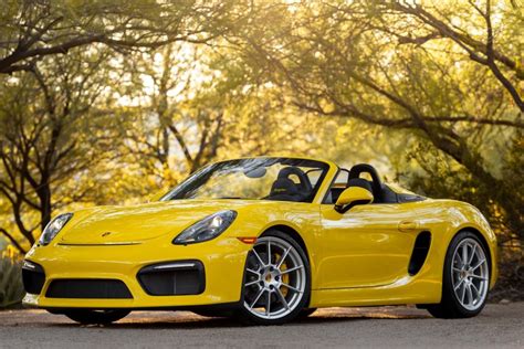 204-Mile 2016 Porsche Boxster Spyder 6-Speed for sale on BaT Auctions ...