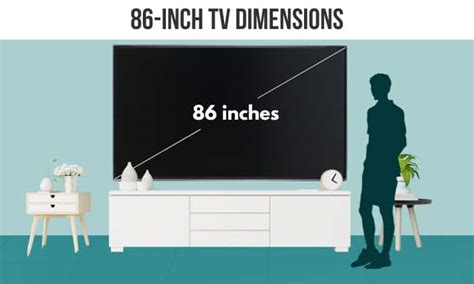 86 Inch TV Dimensions: With Stand vs Without Stand