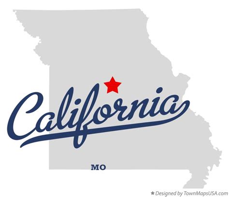 Map of California, MO, Missouri