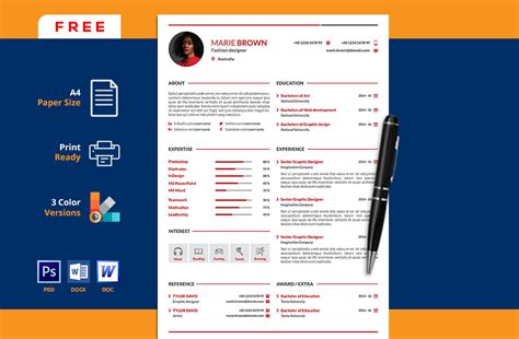 Free Professional Portfolio Template Word - Printable Form, Templates and Letter