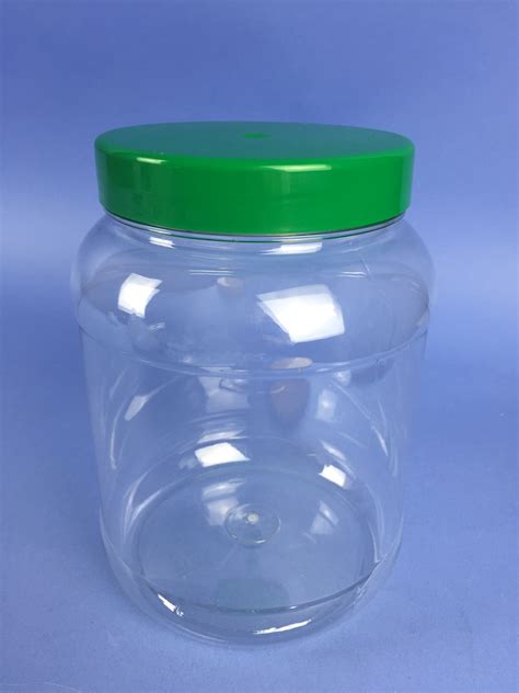 CLEAR ROUND PET JAR 2250ml - 110mm NECK PETR2250C - Bristol Plastic ...