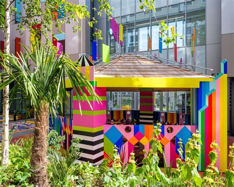 Morag Myerscough brings happiness to Sheffield Children's Hospital with her colourful Joy Garden ...