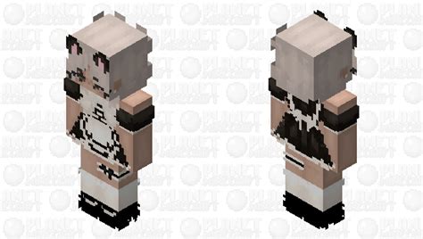 MAID BLOND GIRL WITH CAT EARS♡ Minecraft Skin