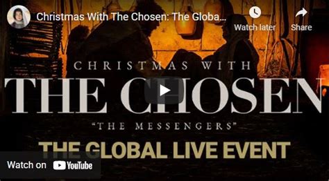 Stream Christmas With the Chosen on YouTube | KCIS 630